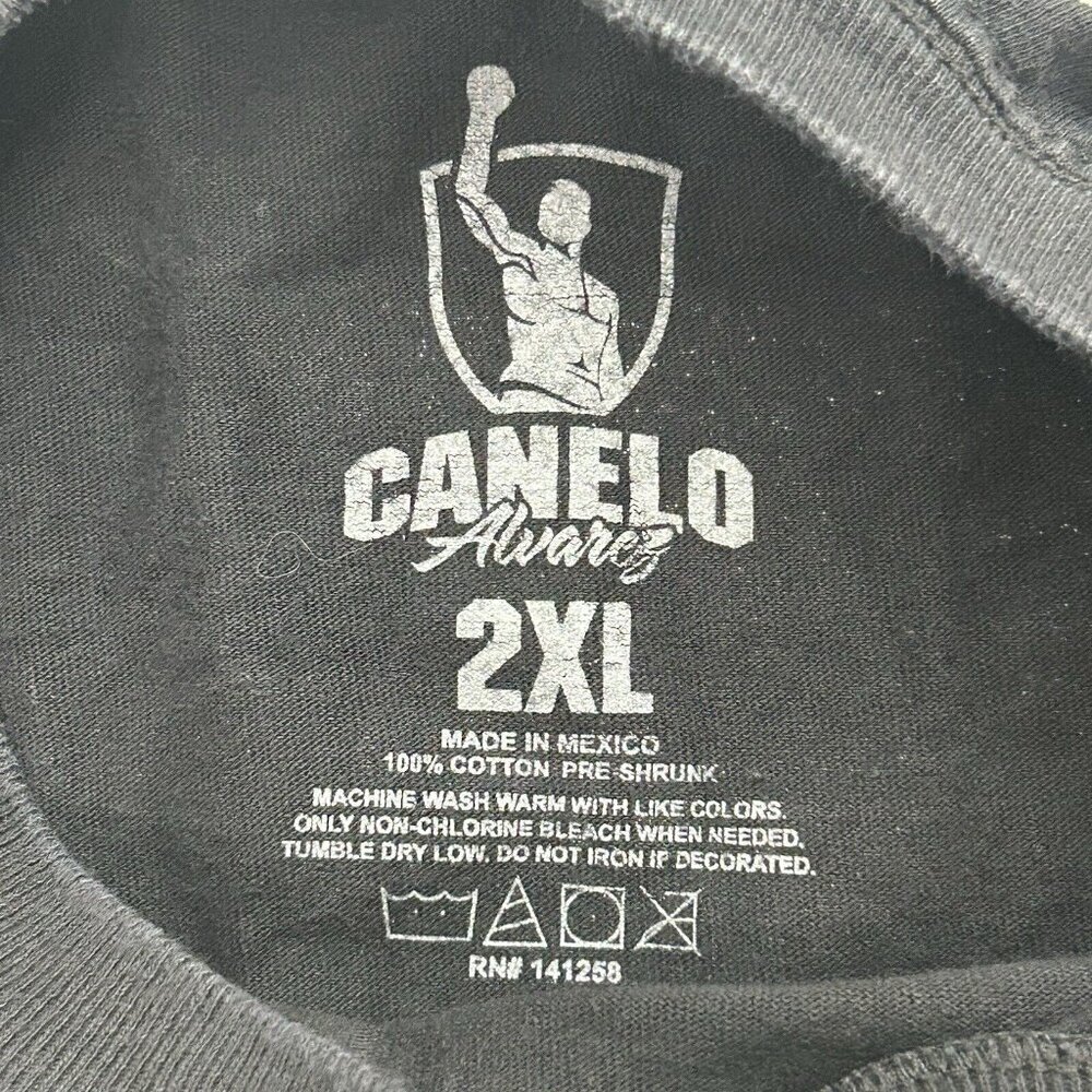 Canelo Alvarez Shirt Mens Size 2XL Black World Champ Always Humble Always Ready - Picture 6 of 8